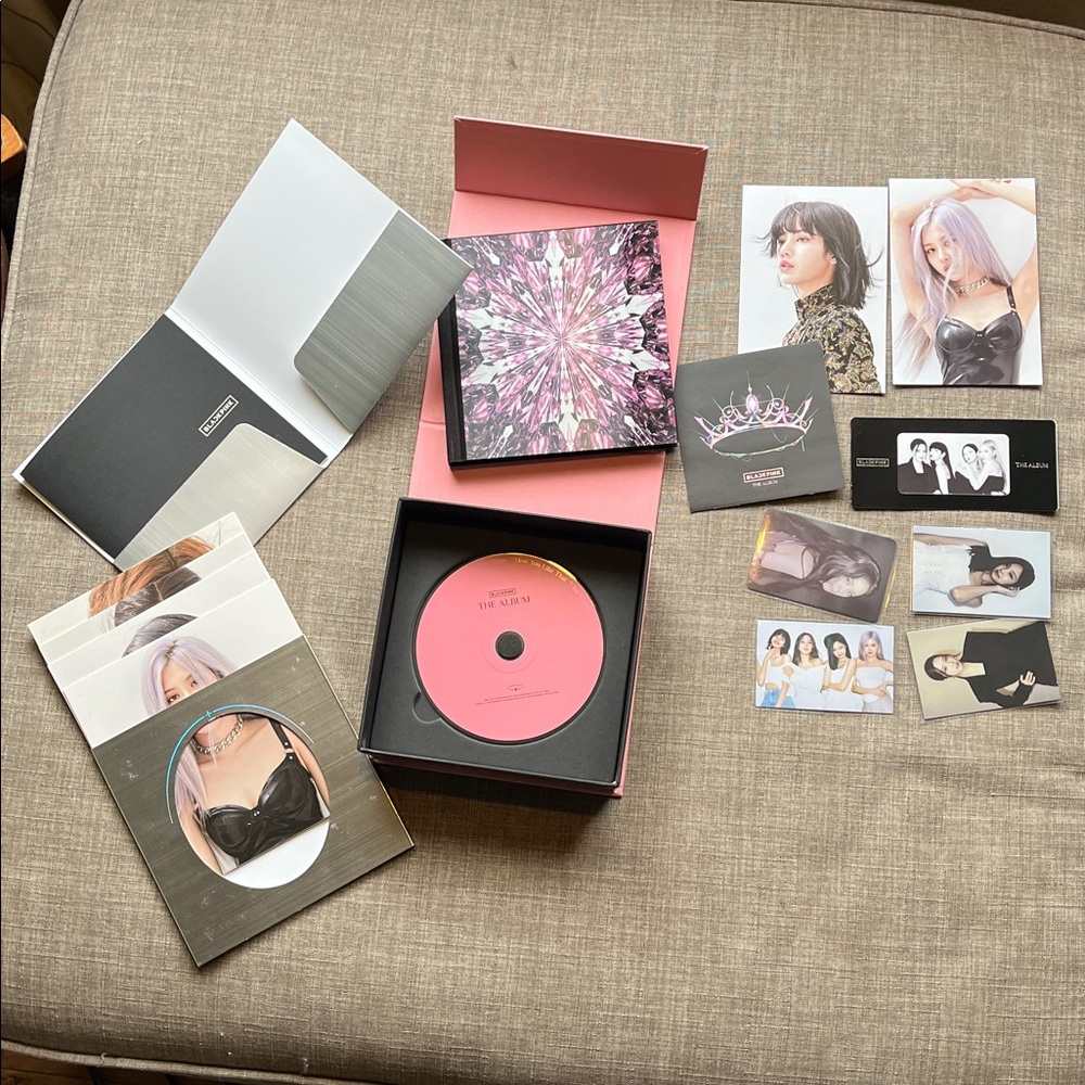 BLACKPINK The Album Collector CD W/ Photo Cards Book Extras